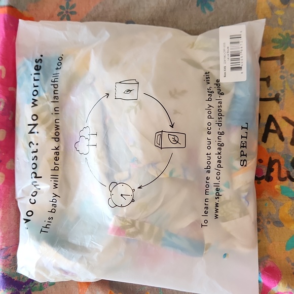 NWT Spell Lei Lei Blouse Cream Size XXS - Picture 5 of 6